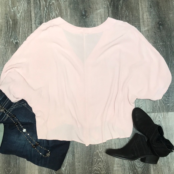 Express Front Tie Blouse - Picture 5 of 7